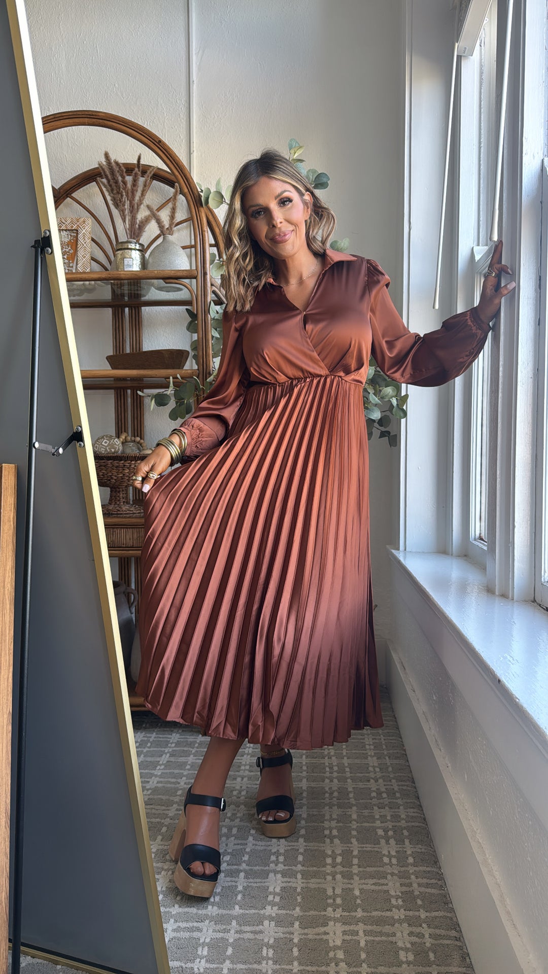 Autumn Grace Maxi Dress, Toffee Medium Autumn Grace Maxi Dress, Toffee Medium