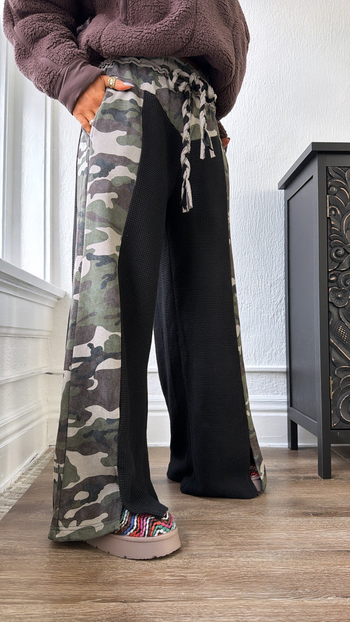 Stone Bay Relaxed Pant, Camo/Black
