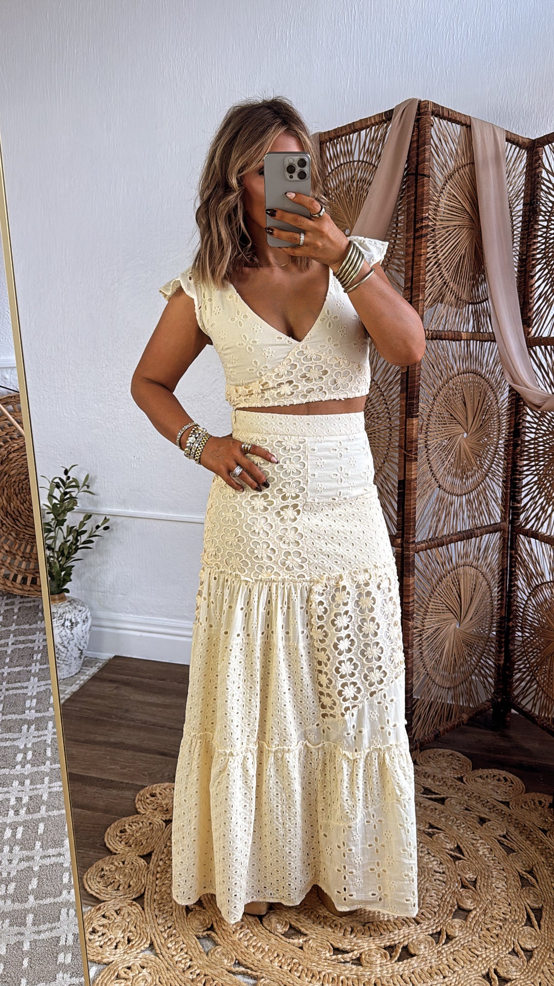 ECB Exclusive: Sunseeker Eyelet Boho Set