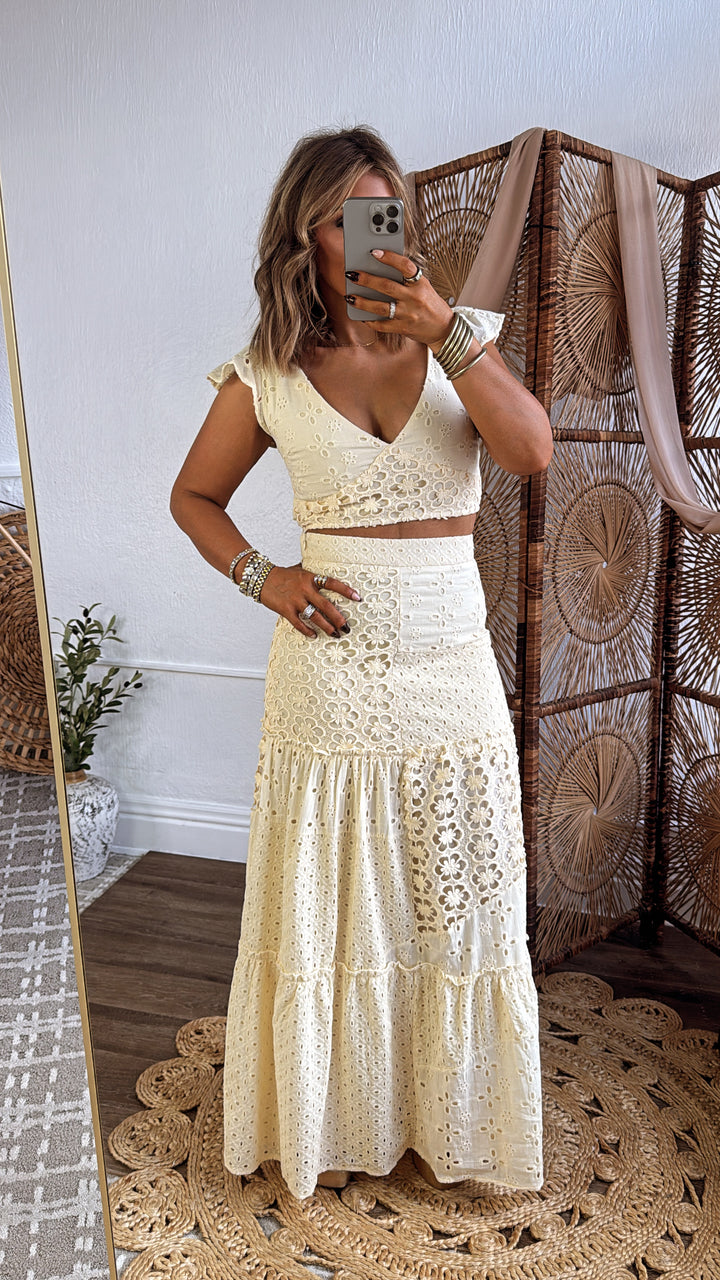 ECB Exclusive: Sunseeker Eyelet Boho Set