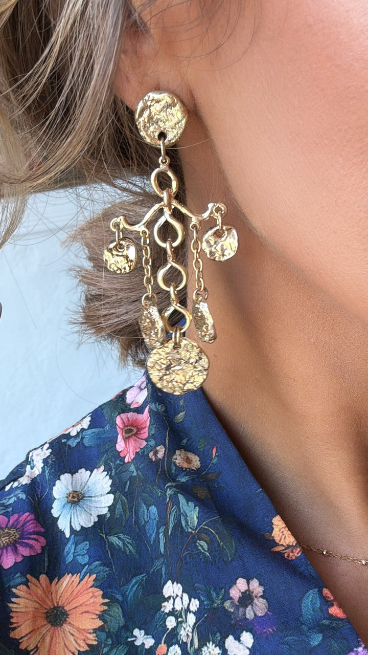 Chandelier Dangle Earring, Gold