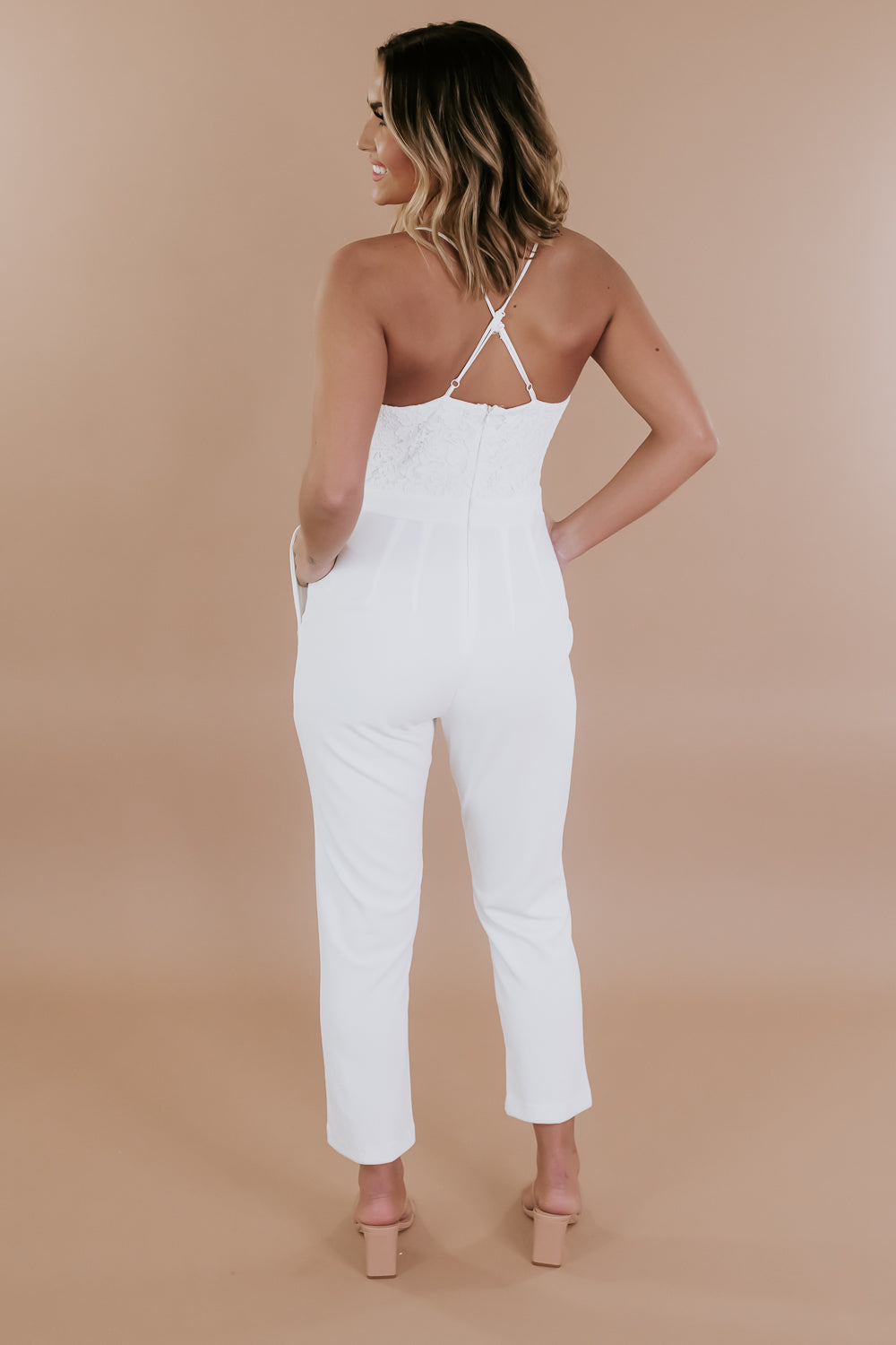 Happily Ever After Jumpsuit , Off White