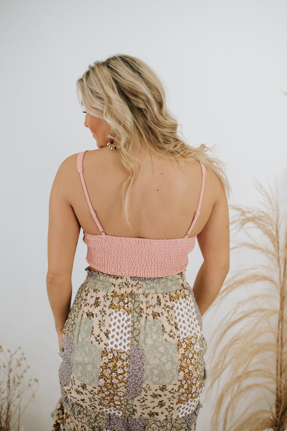 Miss Thing Top, Dusty Rose