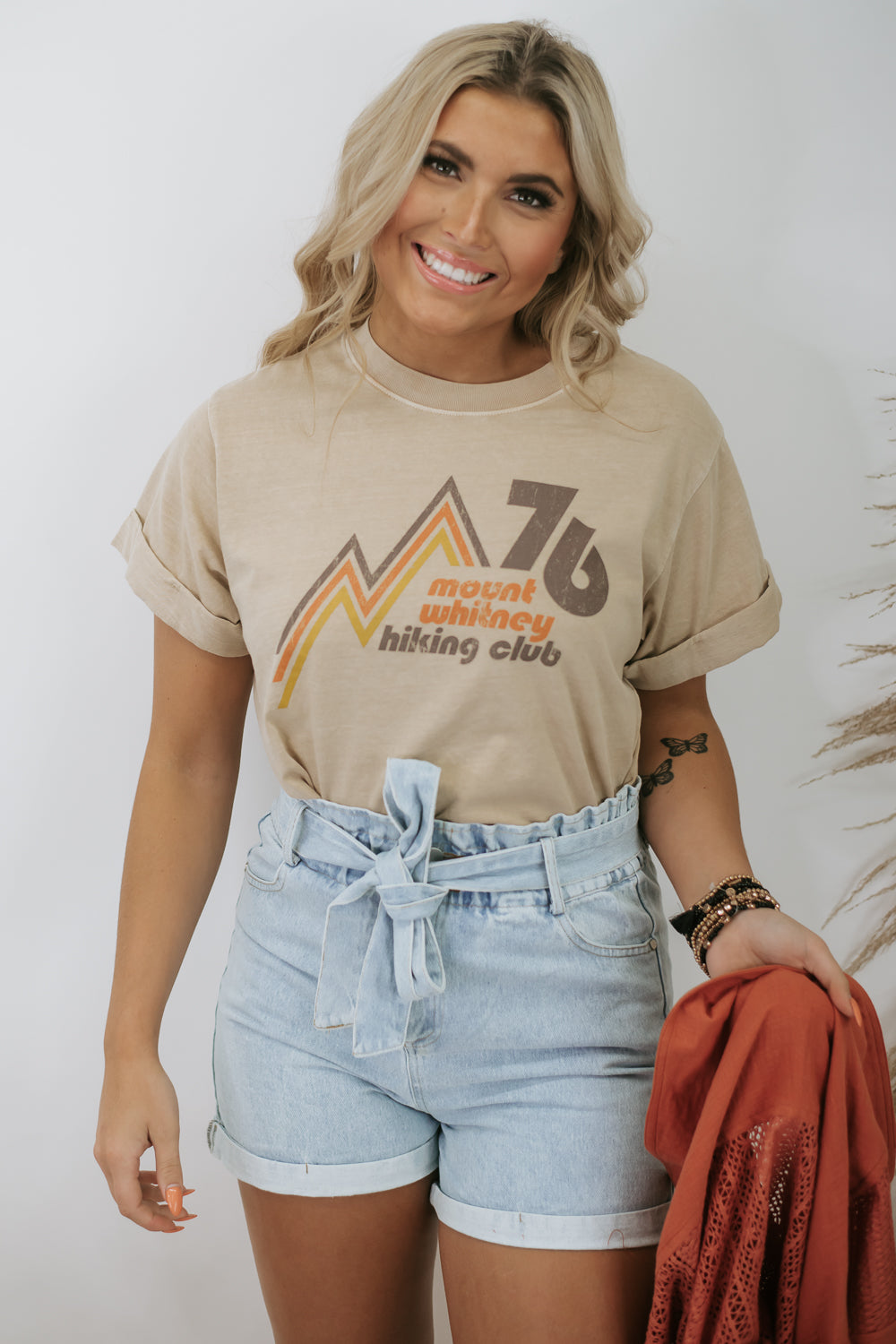 Mt. Whitney Graphic Tee, Taupe