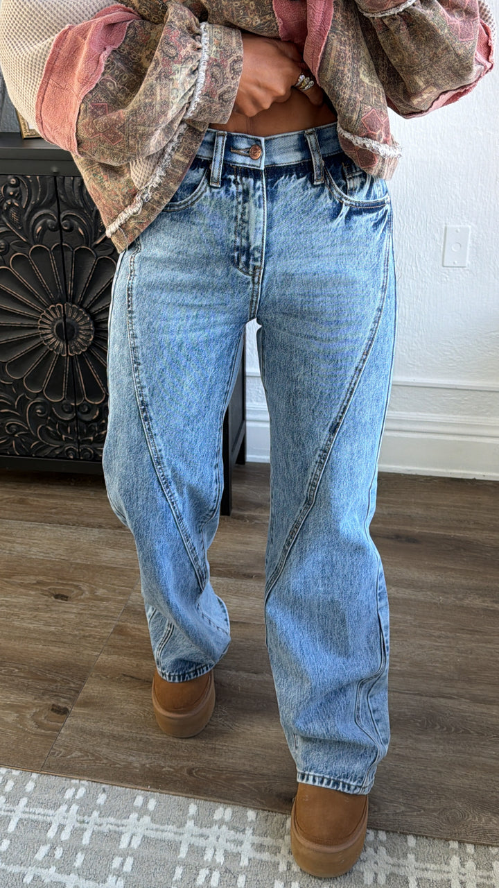 Everett High Rise Denim, Medium