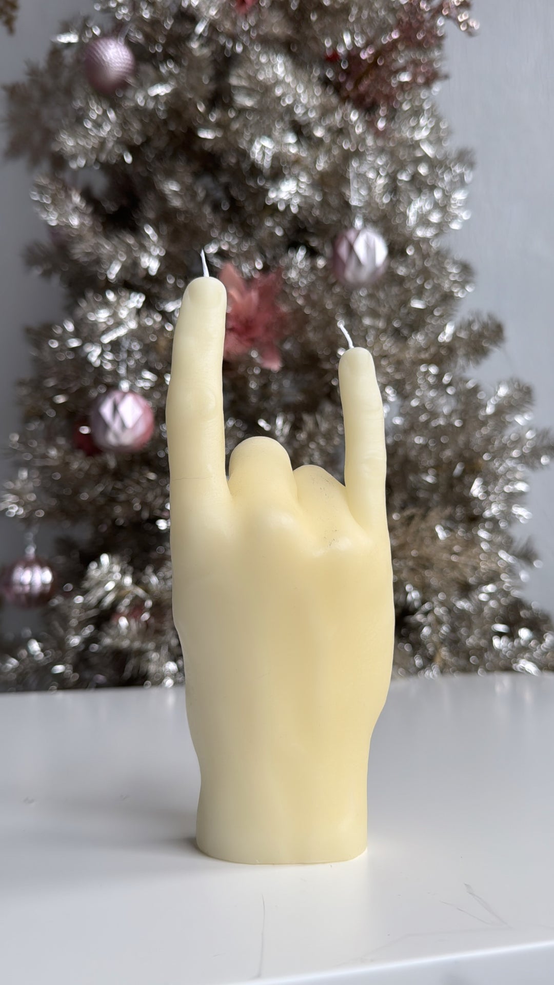Hand Gesture Candle, Rock On