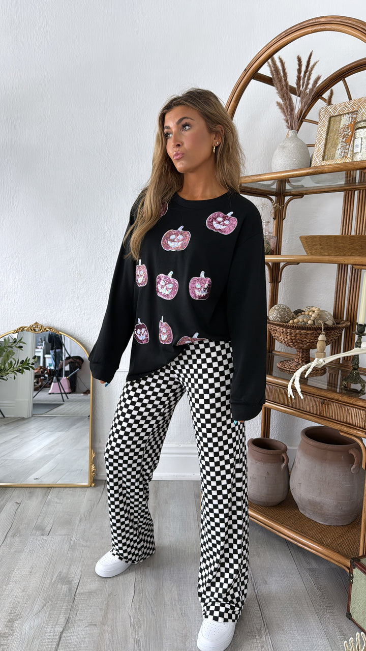 Jack O' Sparkle Top, Black