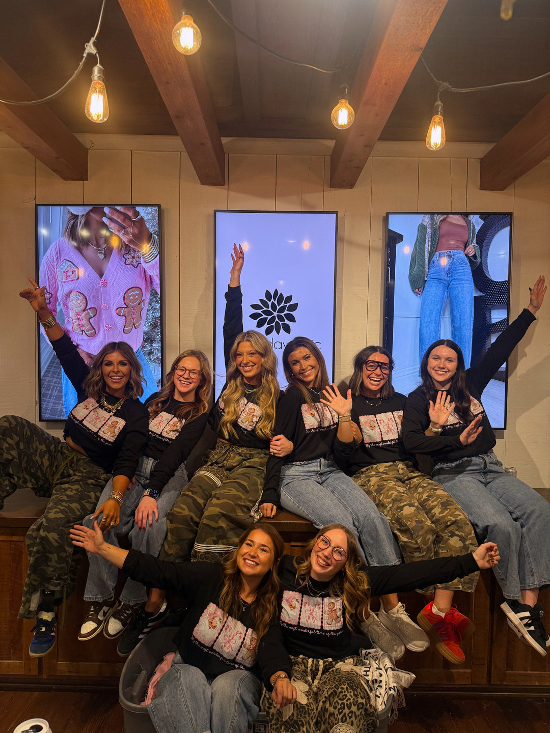 Pink Friday Christmas Shirts, Black