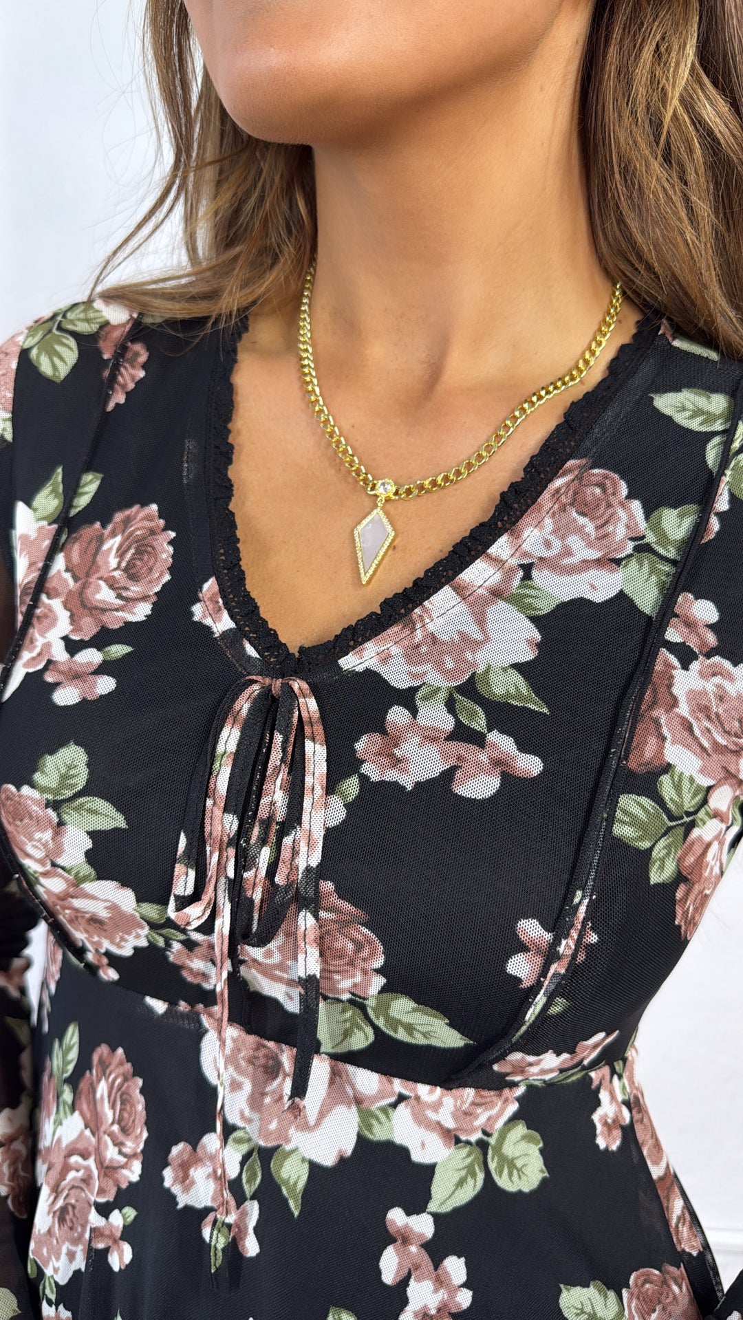 Treasure Jewels: Naturally Charming Pendant Necklace