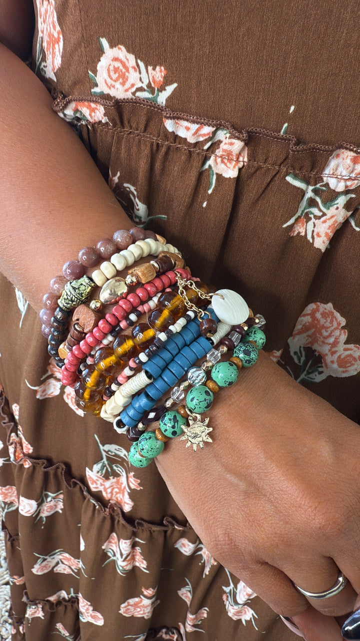 Dark Horizon Bracelet Stack