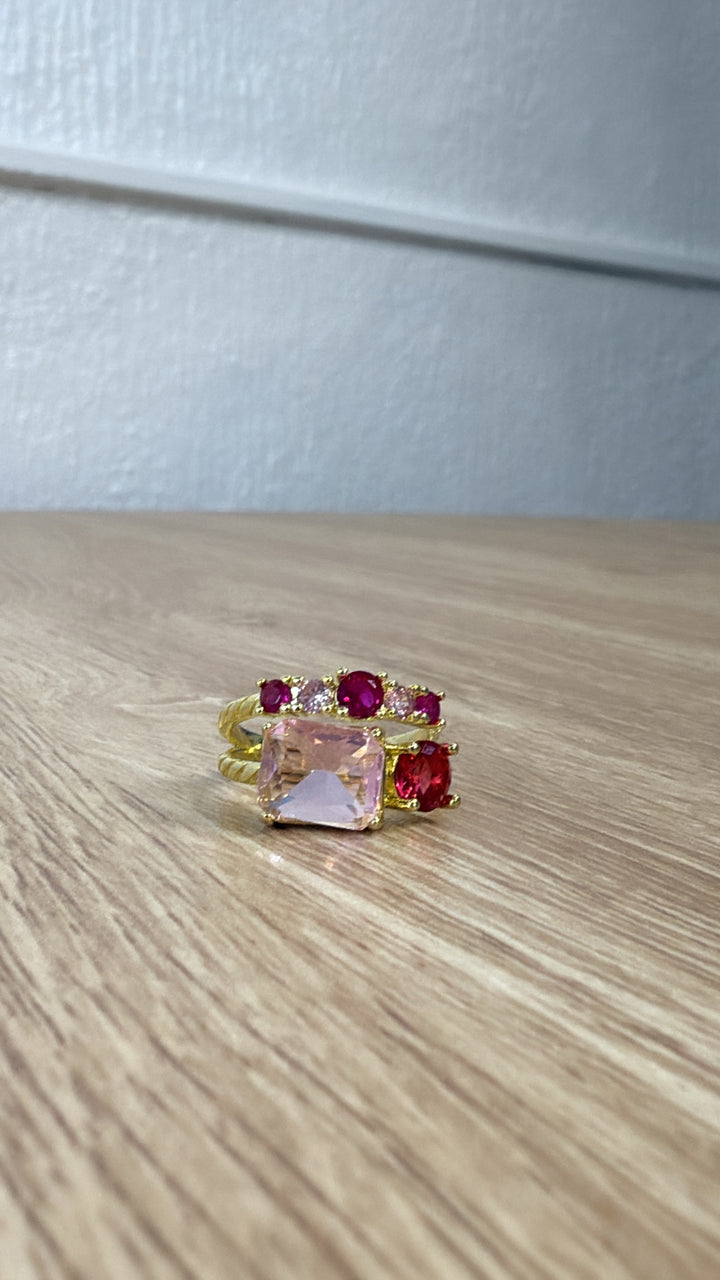 Treasure Jewels: Rosé Radiance Ring