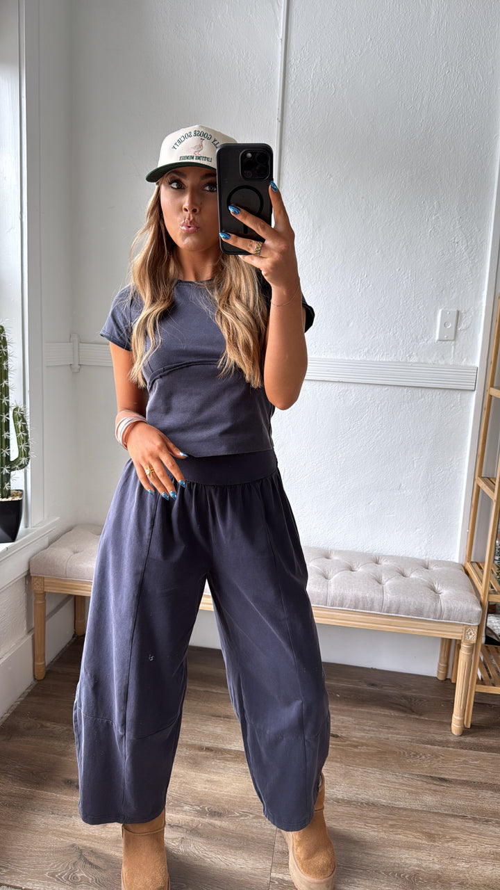 Jetset Lounge Set, Acid Black