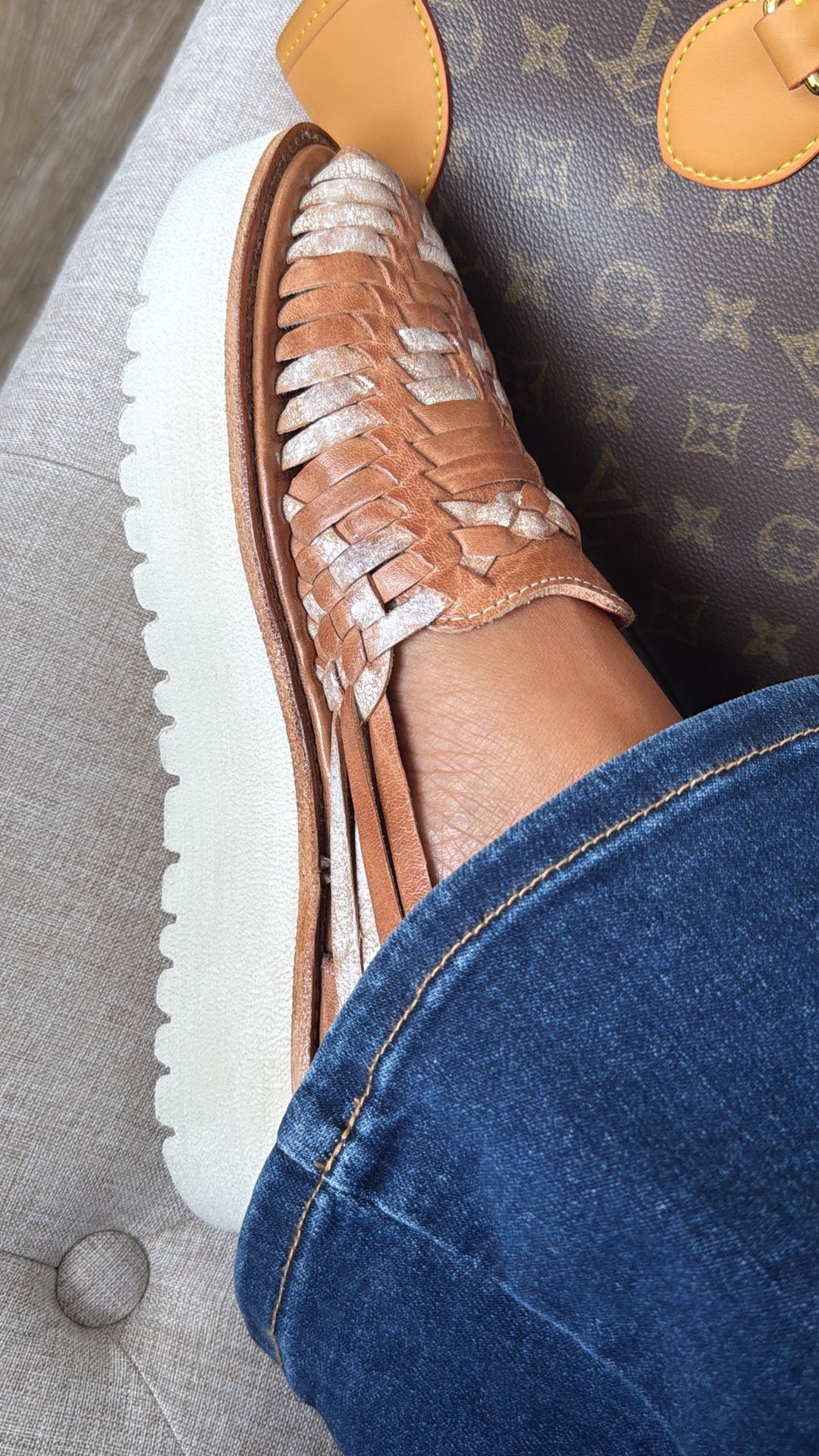 Bedstu Lizzie, Tan Rustic Nectar Lux