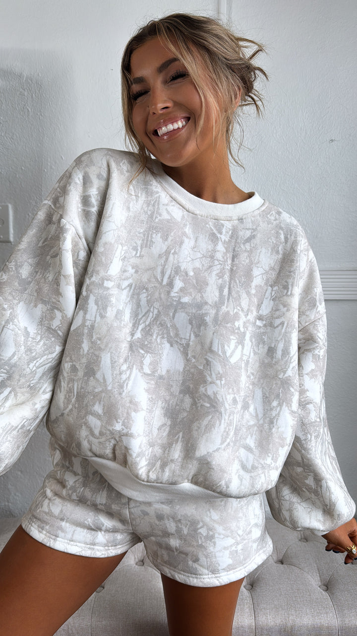 Evergreen Edge Two Piece Set, Camo