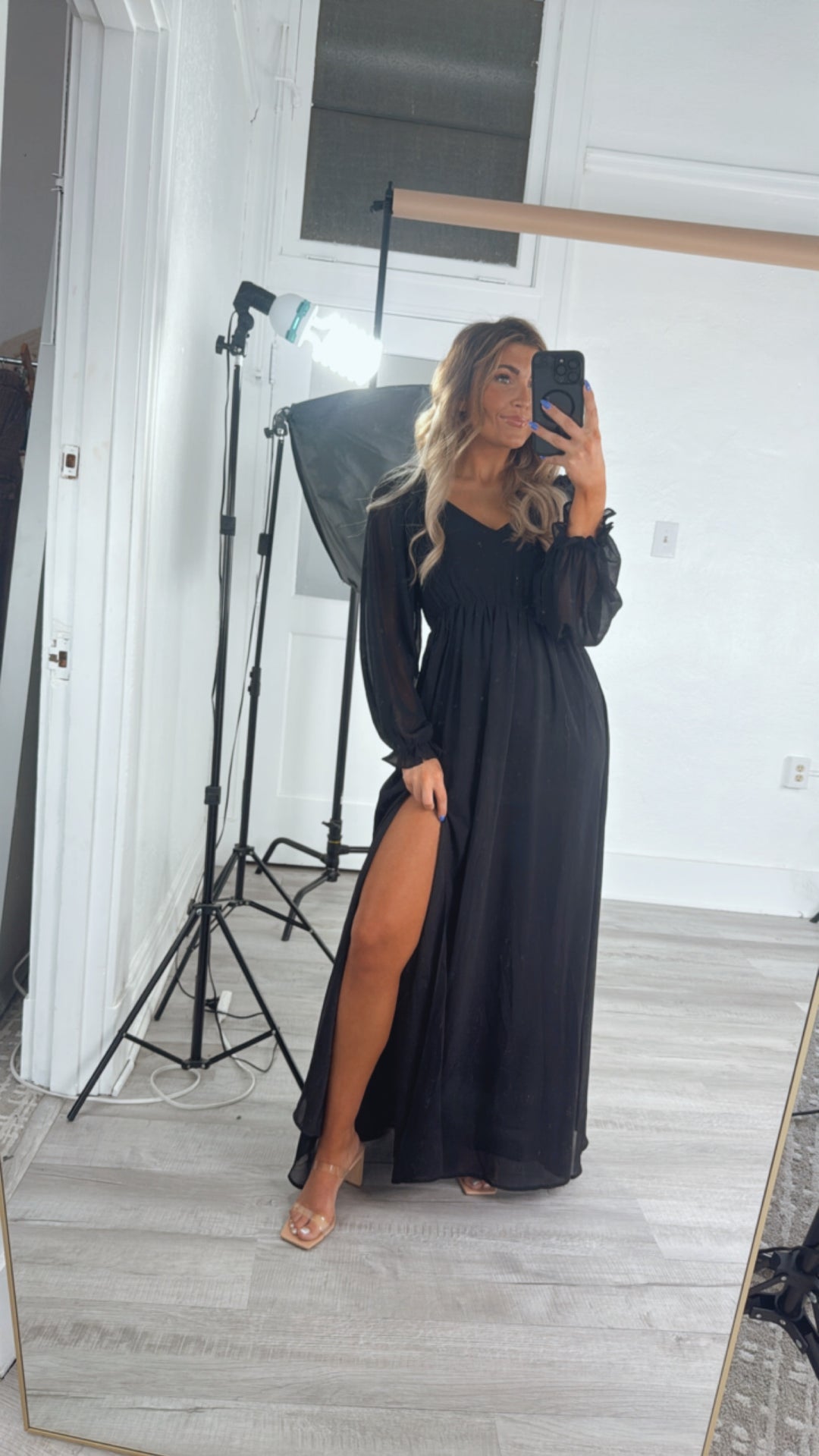 chiffon black dresses Black Chiffon Bridesmaid Dresses | Elegant & Customizable