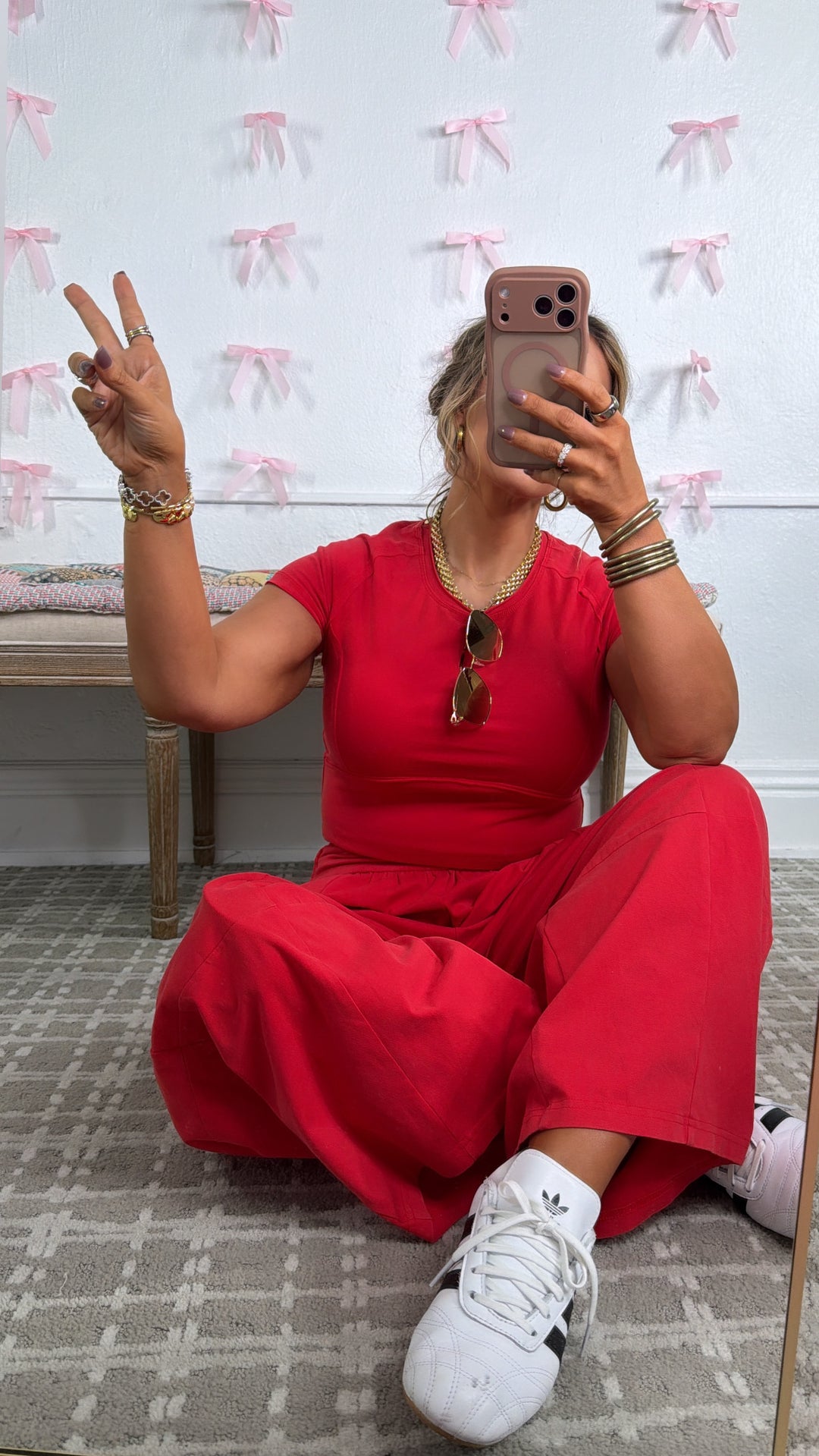 Jetset Lounge Set, Tomato