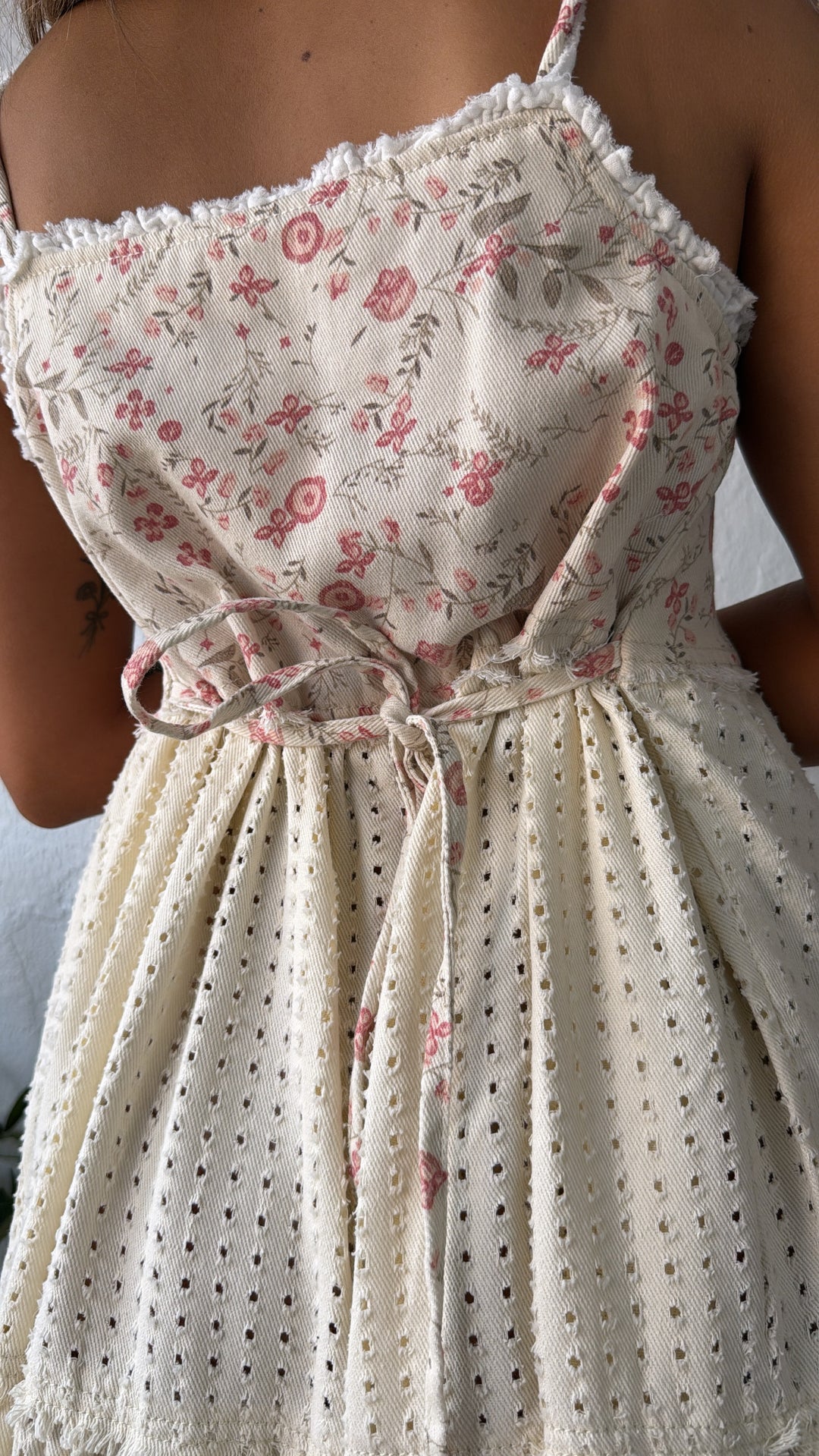 Fallin Florals Maxi Dress, Cream