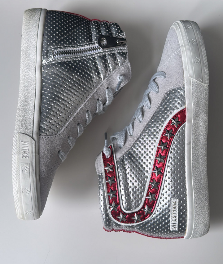 VH Bailey Sneaker , Red/Silver
