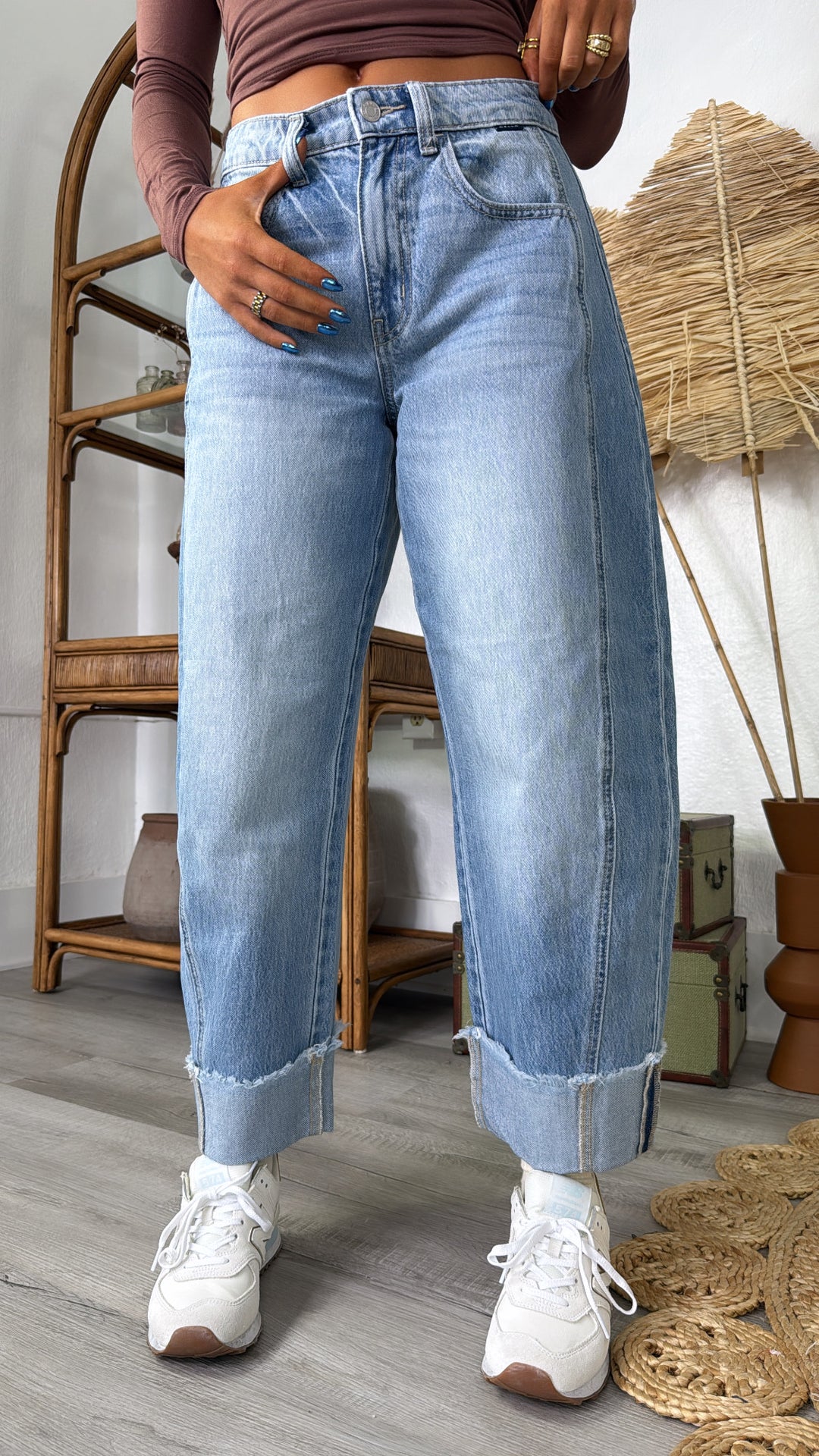 Canvas Curve Barrel Denim, Light