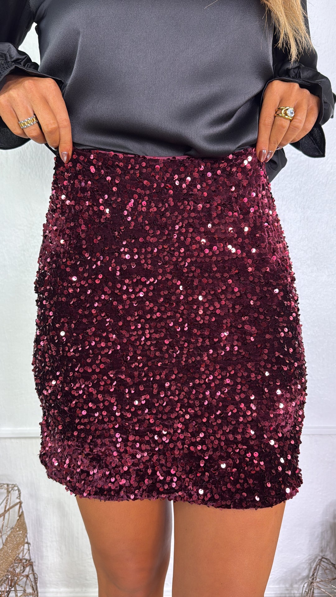 Dress To Impress Sequin Mini Skirt, Wine Everyday Chic Boutique Dress To Impress Sequin Mini Skirt, Wine Everyday Chic Boutique