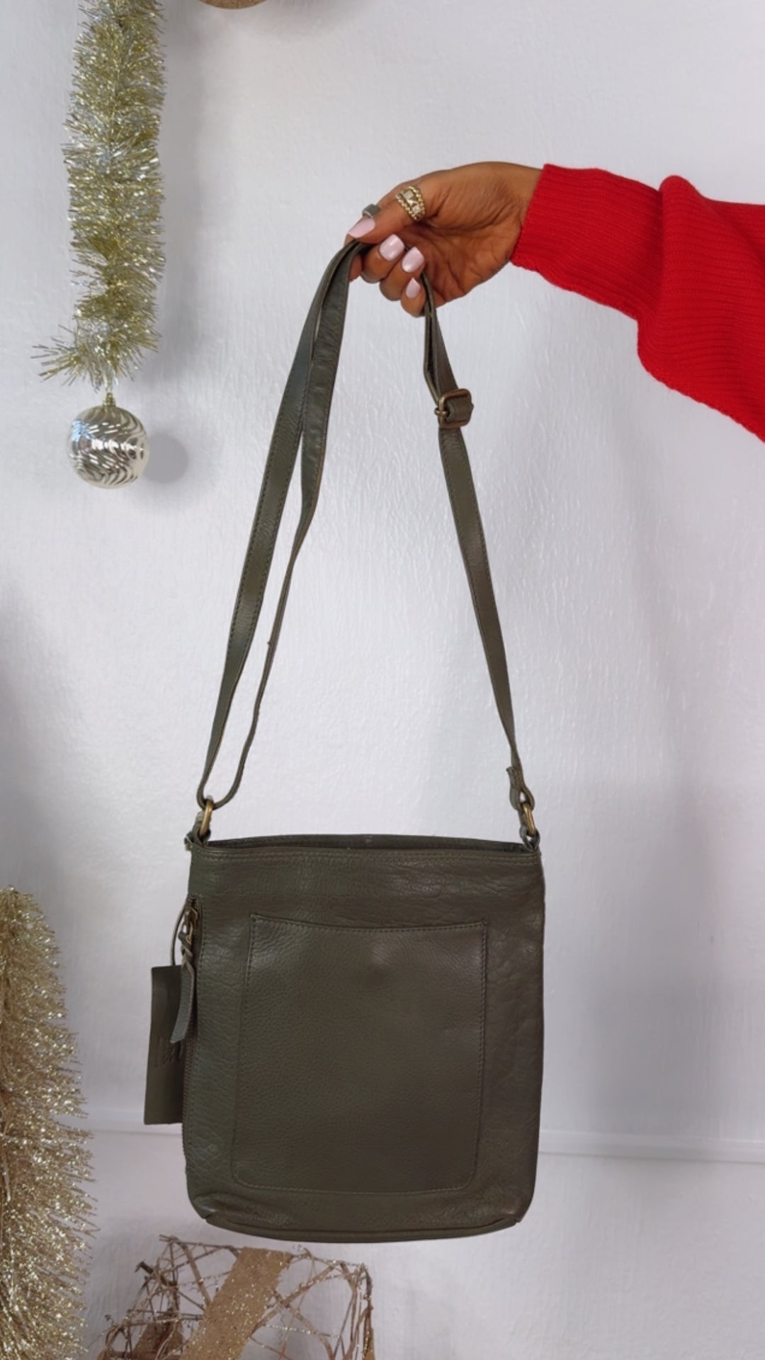 Hardy Crossbody Bag , Olive