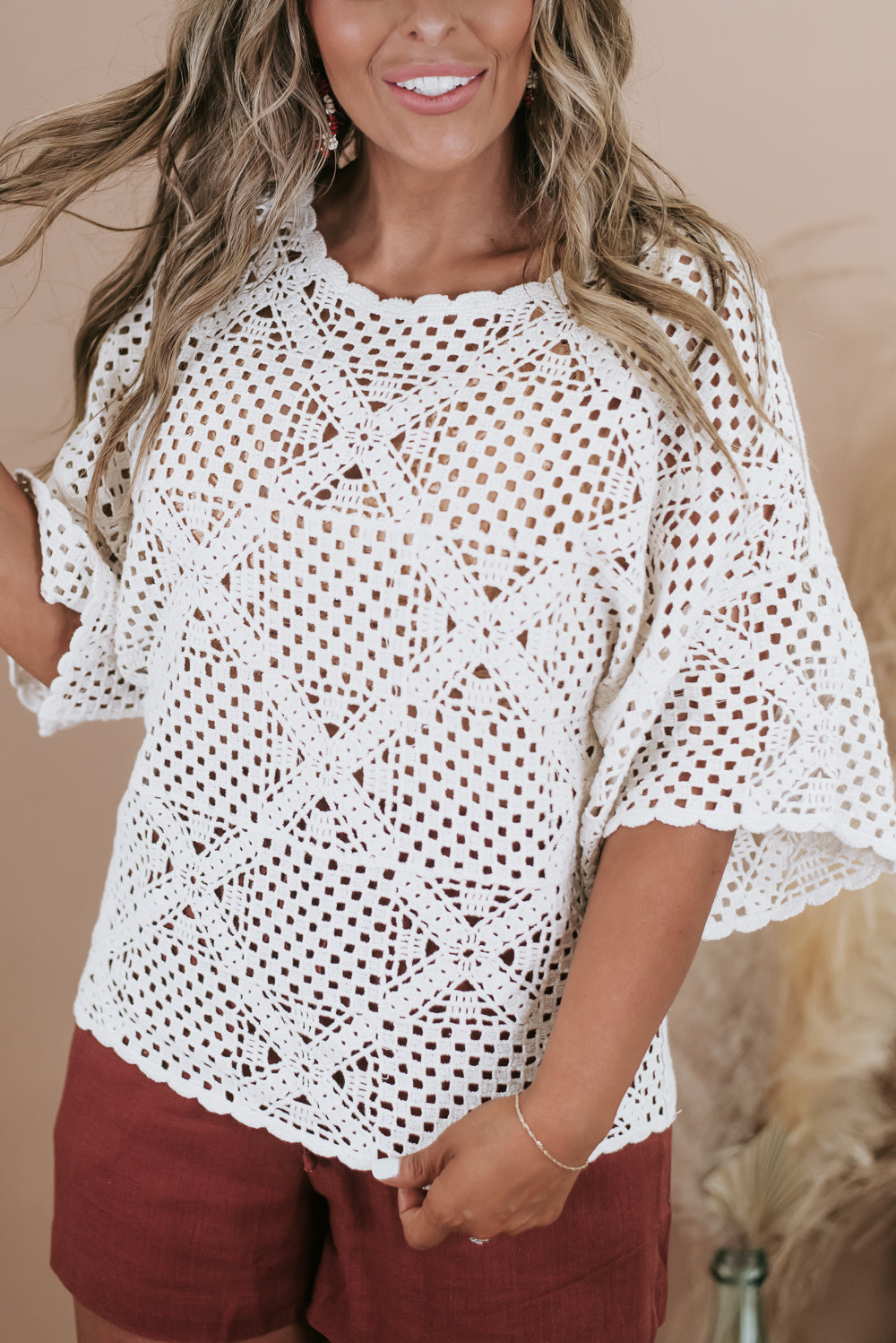 All Things Crochet Top, Natural
