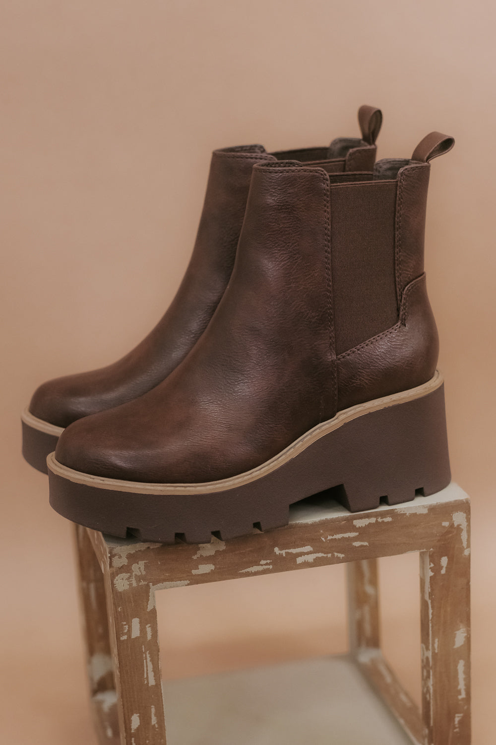 Ready For It Casual Bootie, Brown