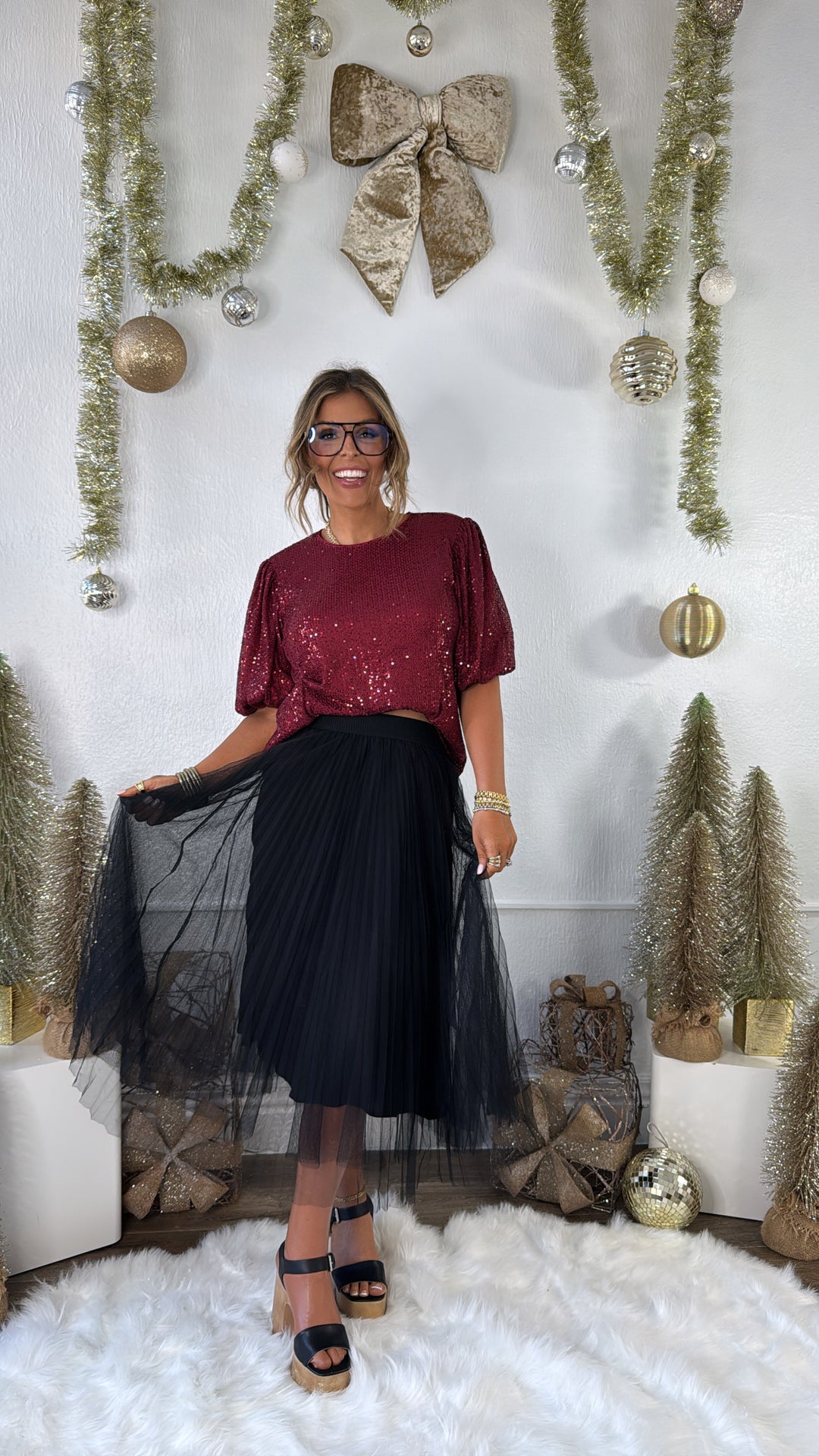 Every Occasion Mesh Tutu, Black