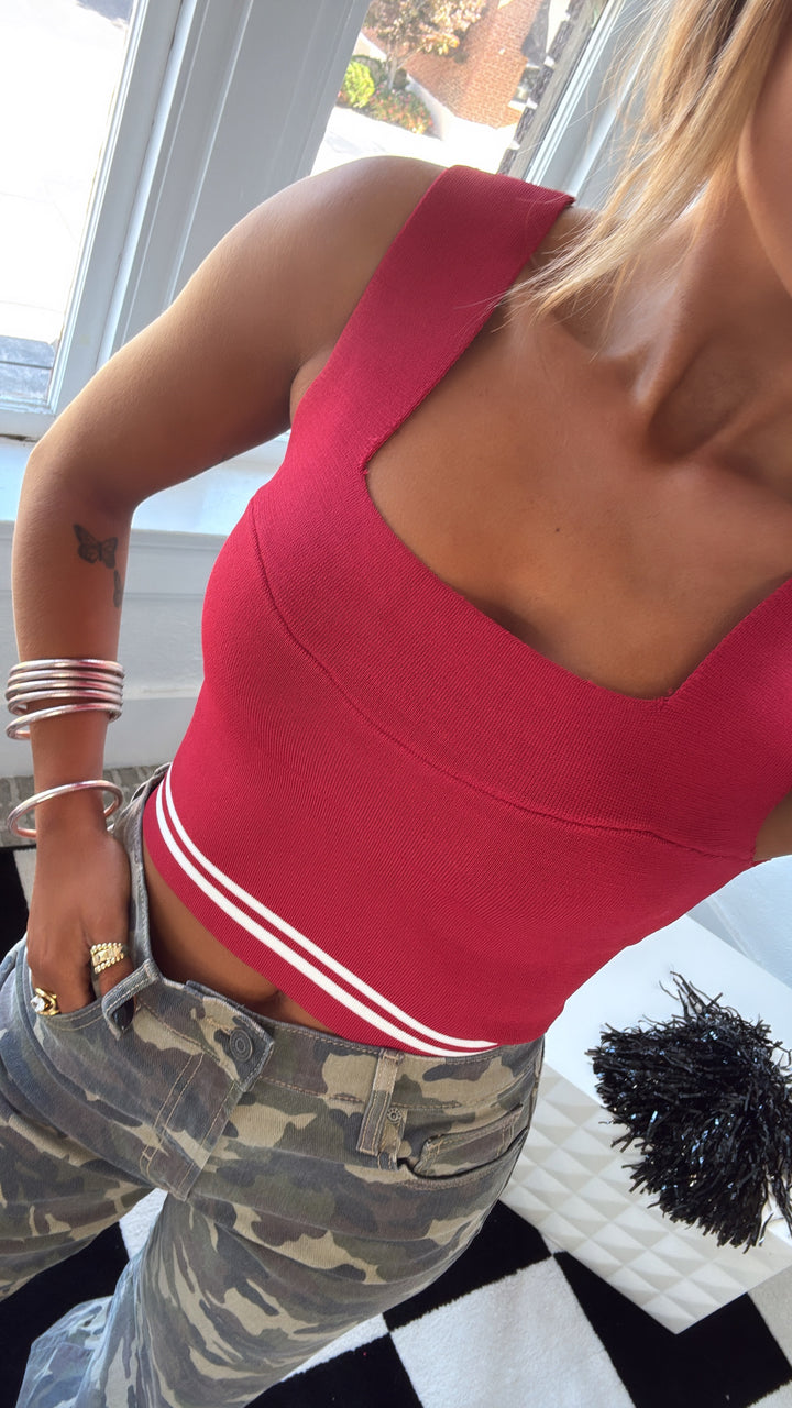 Sweet Thing Tank Top, Red