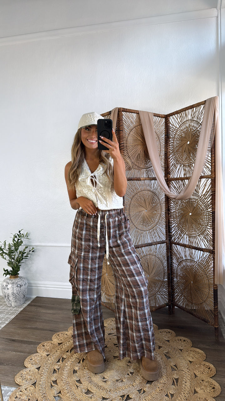 Hazel Haze Pants, Chocolate