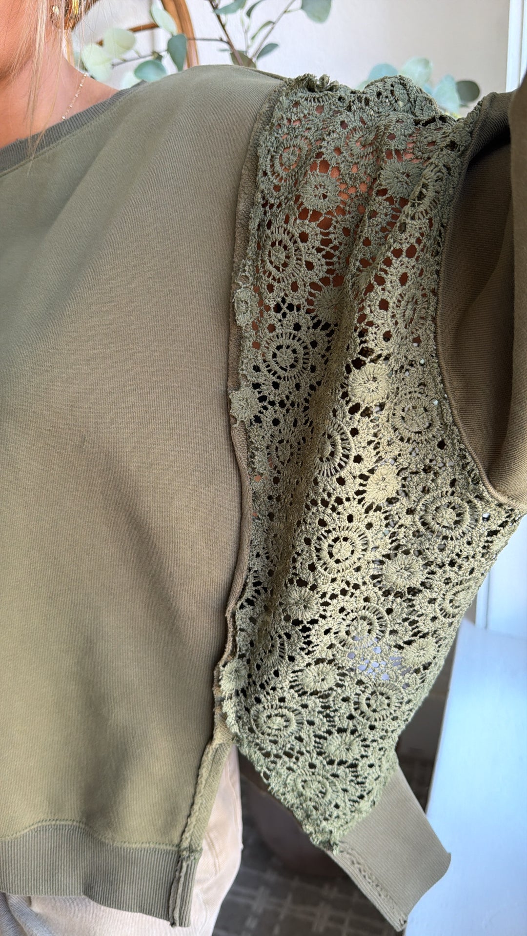 Pine Vale Long Sleeve,  Olive