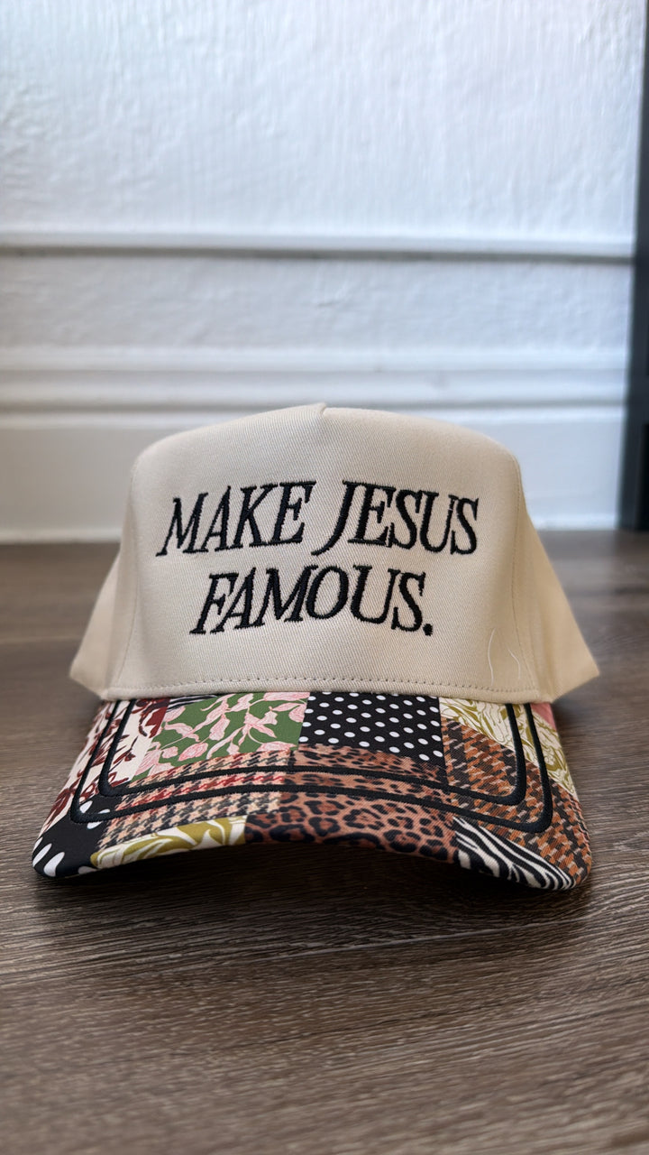 Make Jesus Famous Trucker Hat