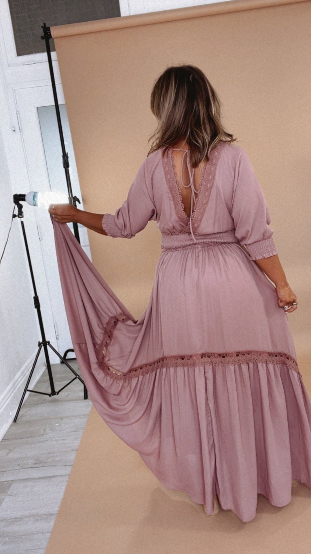 ECB Exclusive: Most Admired Maxi Dress , Blush Everyday Chic Boutique ECB Exclusive: Most Admired Maxi Dress , Blush Everyday Chic Boutique