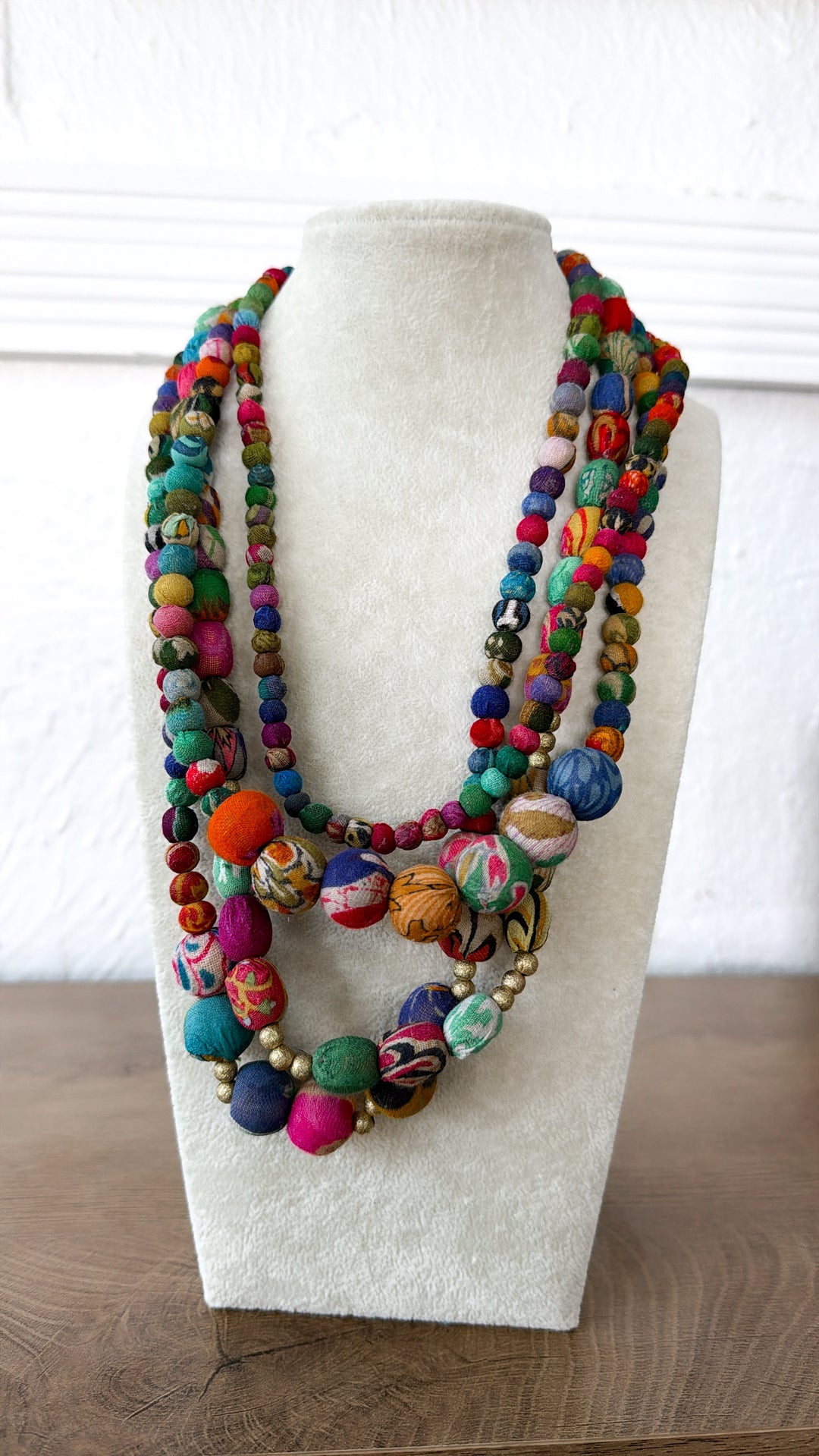 Aura Multi Beaded Necklace