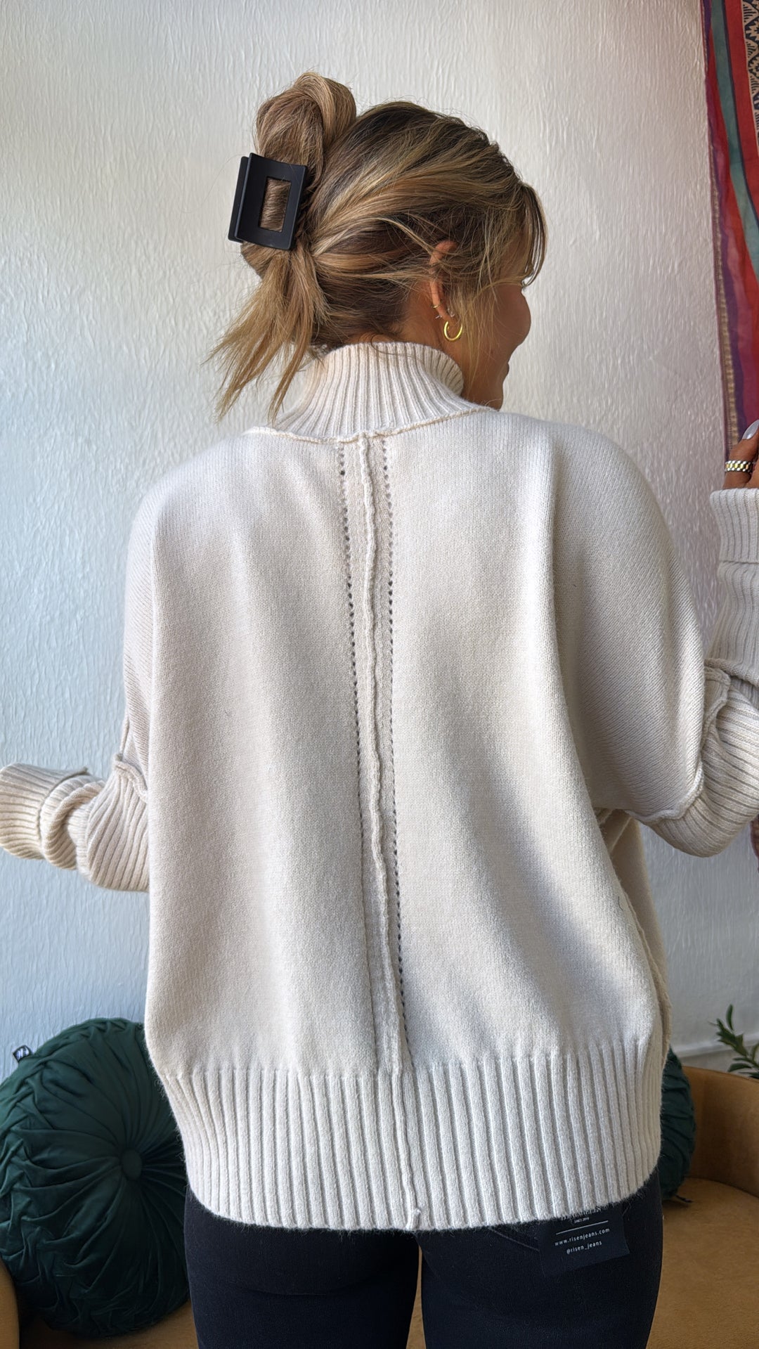 The Cozy Edit Sweater, Oatmeal