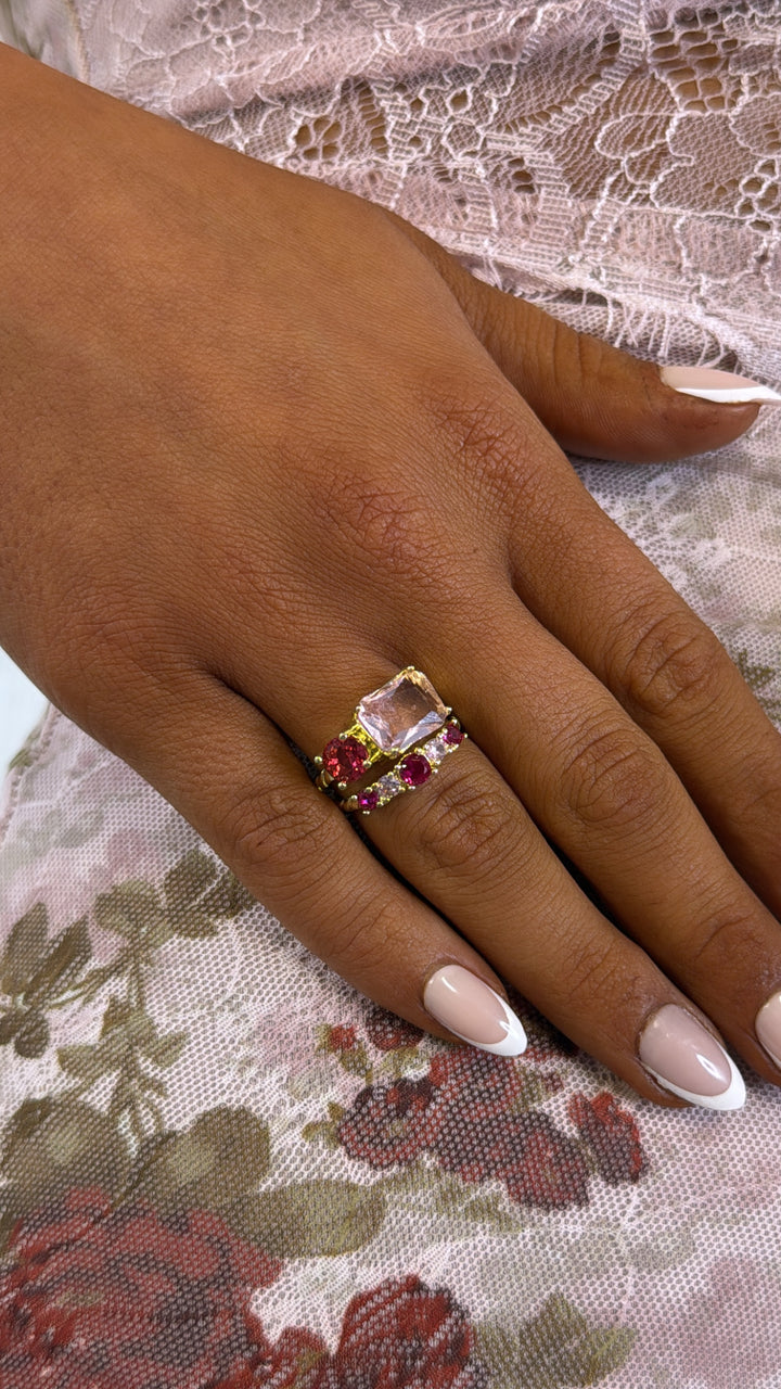 Treasure Jewels: Rosé Radiance Ring