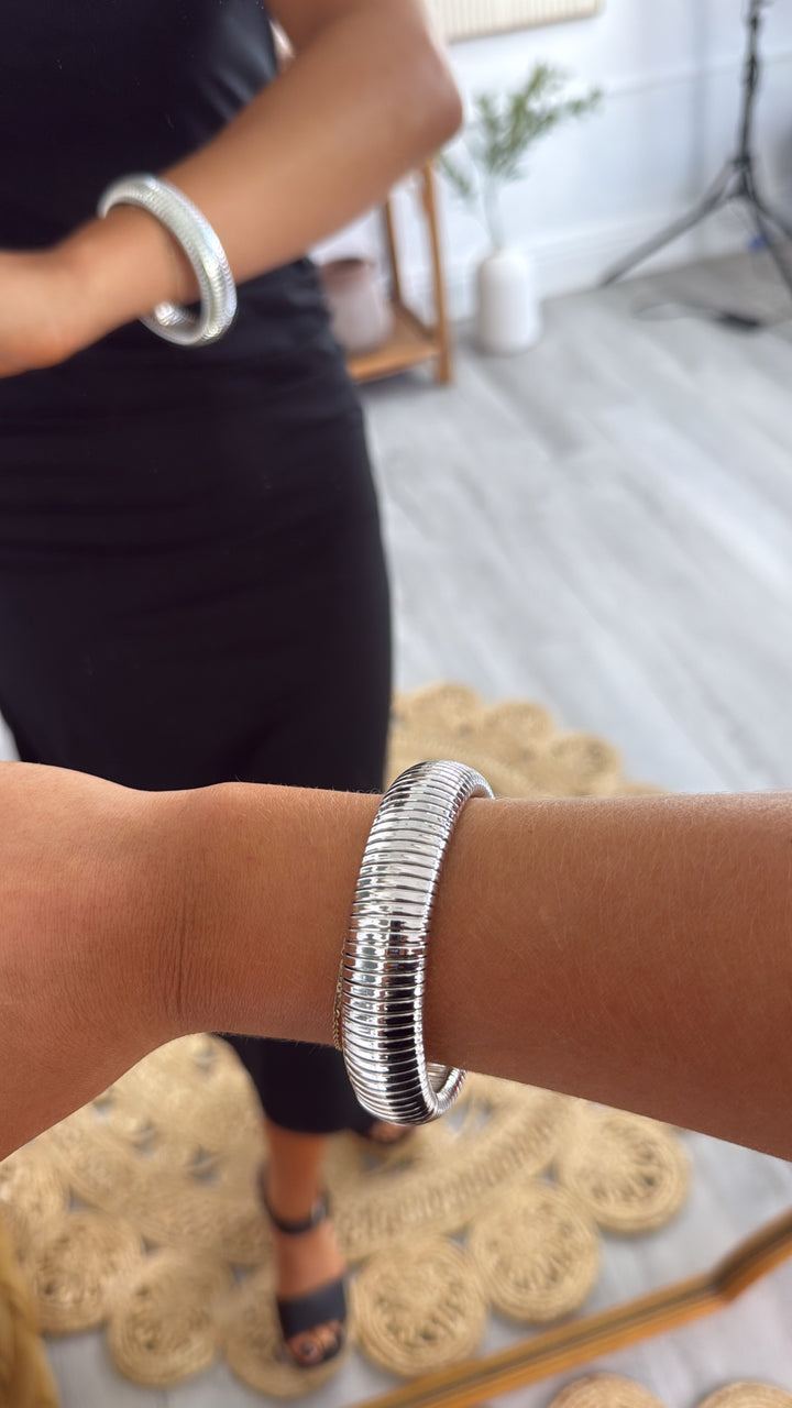 Silver Cobra Bracelet