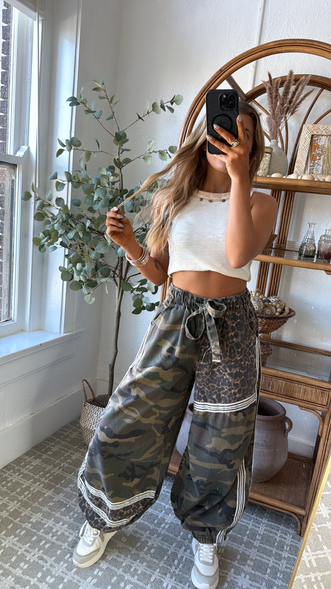 Street Safari Joggers, Olive Camo