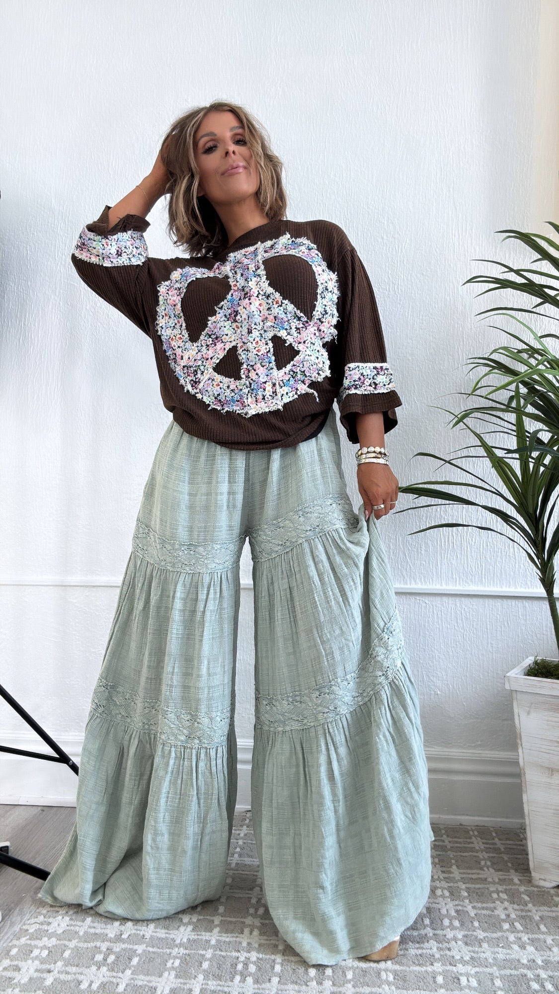 パンツ House on the hill parent pants tile パンツ house on the hill / parent pants(tile) Parent Pants