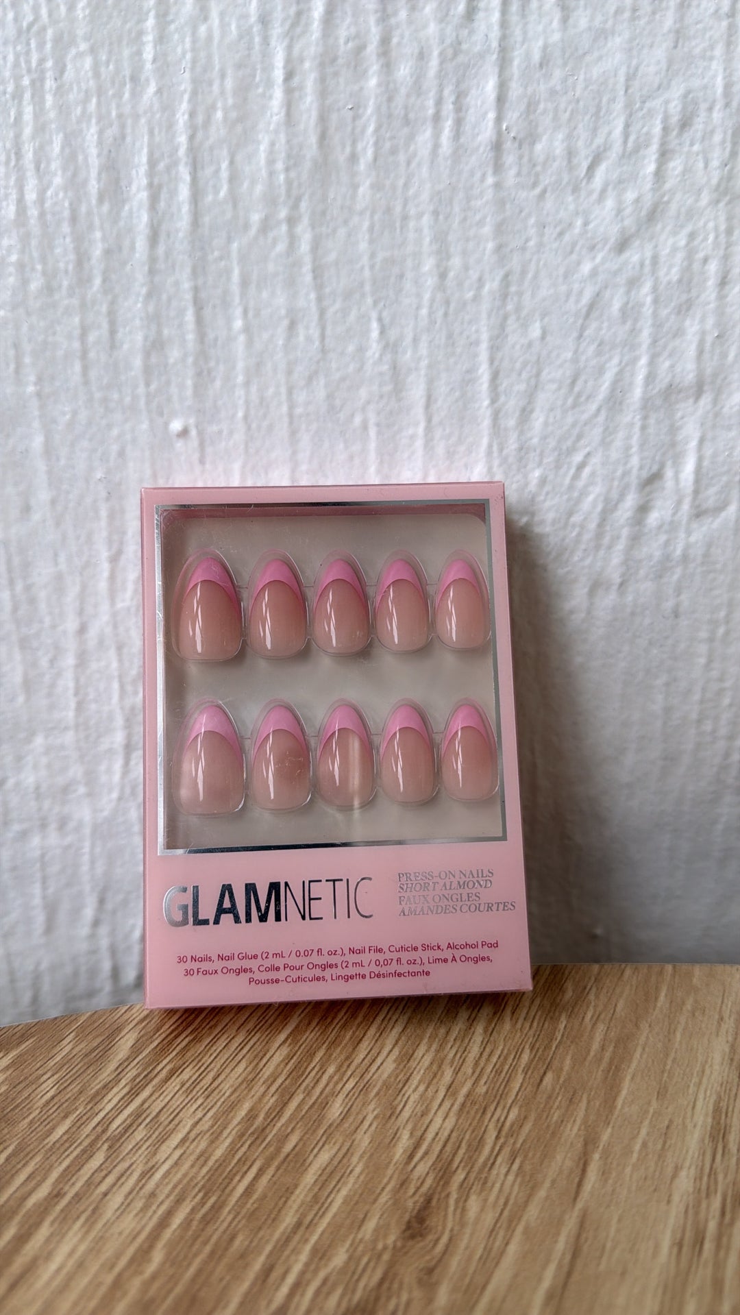 Glamnetic Press On Nails, Pink Macaron