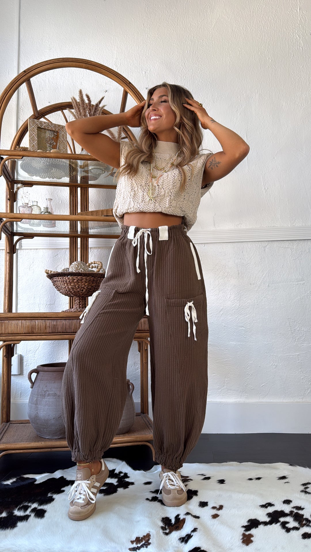 Easy Breeze Jogger Pant, Chocolate Olive