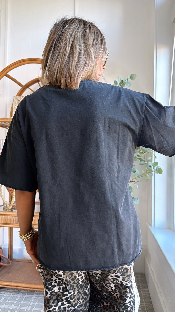 Wrangler Graphic Tee, Black