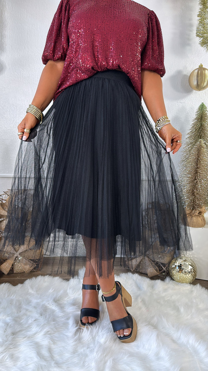 Every Occasion Mesh Tutu, Black