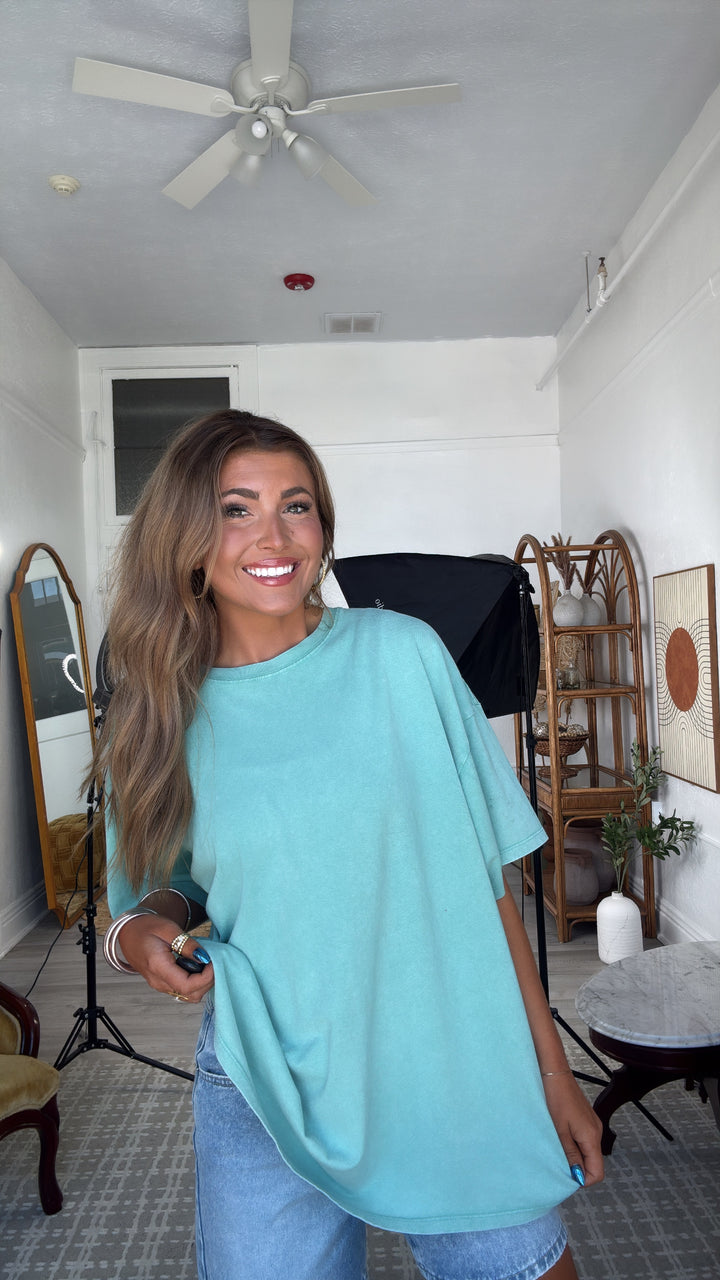 Soft Structure Basic Tee, Mint