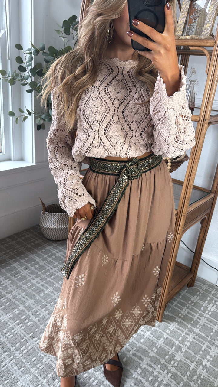 Chestnut Fog Sweater, Mocha