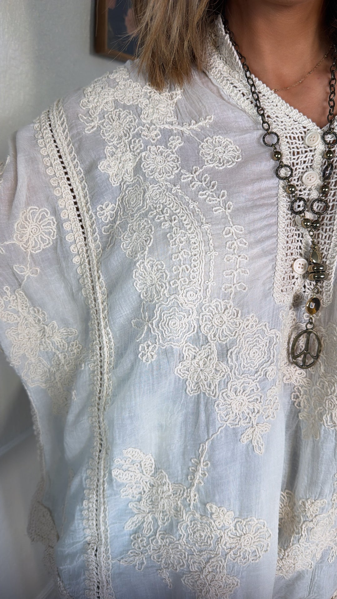 Almond Mist Sheer Overtop, Natural