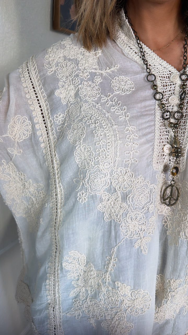 Almond Mist Sheer Overtop, Natural