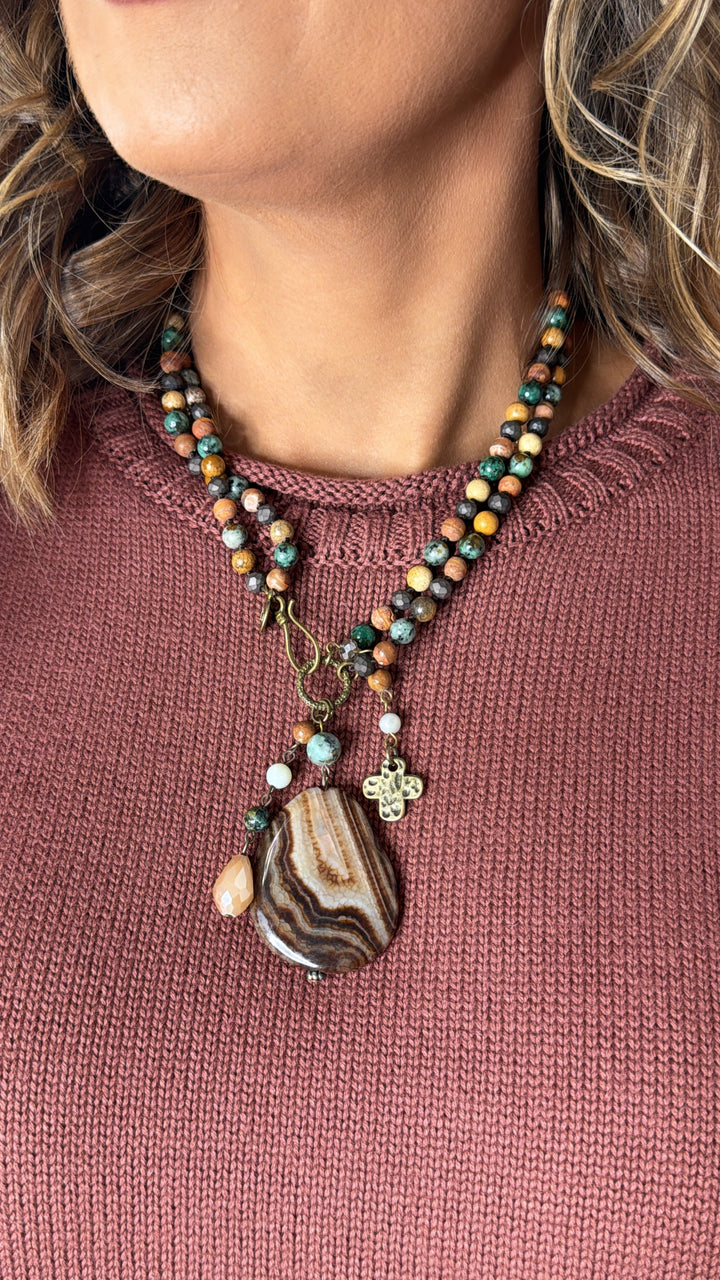Renora Necklace, Autumn