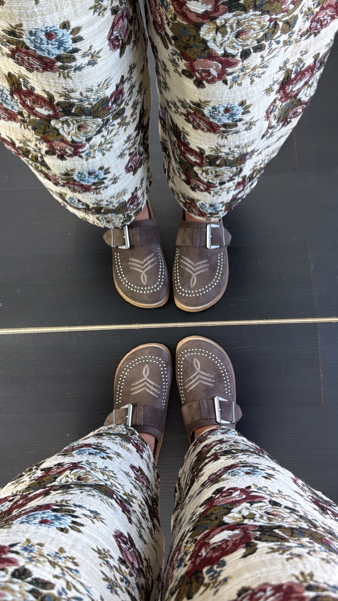 Joleen Studded Clog, Brown