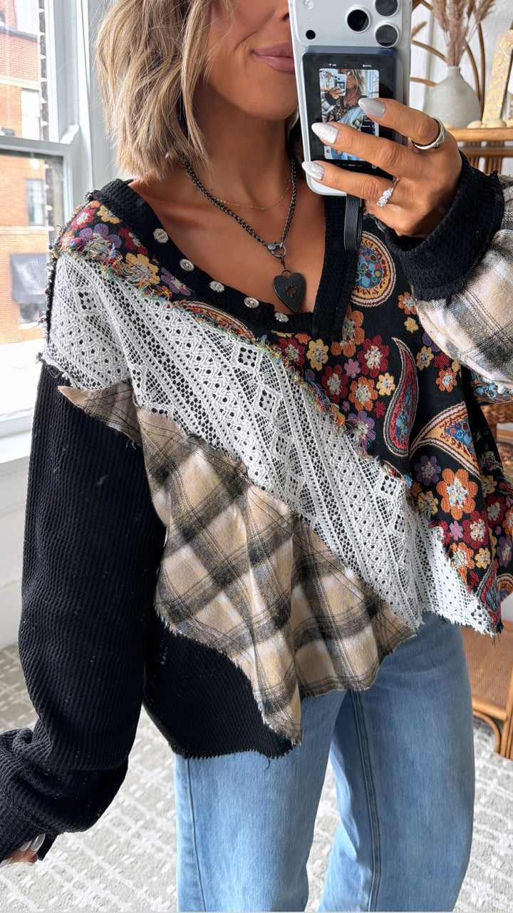 Ash Meadow Top, Black